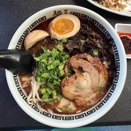 Black garlic ramen Black garlic ramen