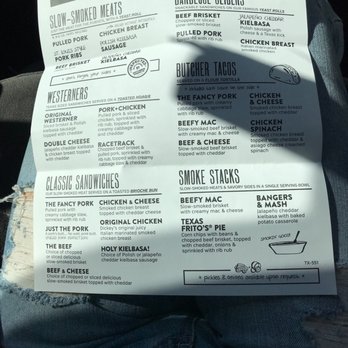 Dickey's Barbecue Pit - My sister enjoyed the Racetrack but preferred it without the coleslaw - Barbeque Near Me - Levelland, Texas