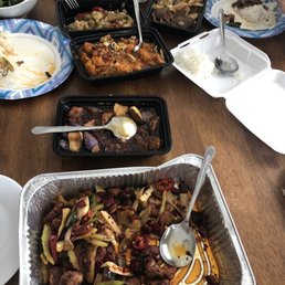 a table full of food a table full of food
