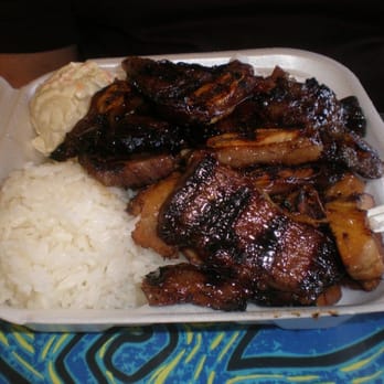 Matiki Island BBQ - Kalbi & Chicken Combo Plate - Hawaiian Near Me - Anaheim, California