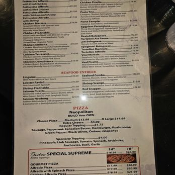Italian Bistro - Menu - Italian Near Me - Hope, Arkansas Italian Bistro - Menu - Italian Near Me - Hope, Arkansas