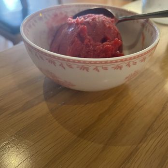 Tied House - Raspberry sorbet. - New American Near Me - Chicago, Illinois Tied House - Raspberry sorbet. - New American Near Me - Chicago, Illinois