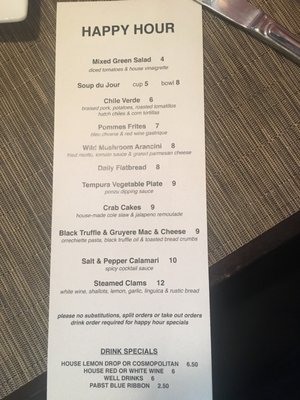 Menu photo 3 Five-O-Three West Linn, OR