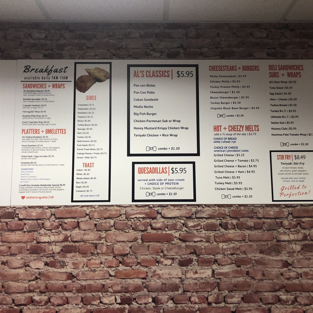 Al's Coffee Shop - Menu - Coffee & Tea Near Me - Coral Gables, Florida Al's Coffee Shop - Menu - Coffee & Tea Near Me - Coral Gables, Florida
