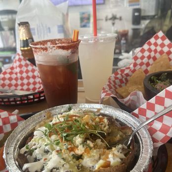La Plancha - Papa asada - Mexican Near Me - Austin, Texas