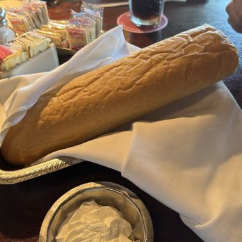 Pappadeaux Seafood Kitchen - Complimentary french bread and butter - Seafood Near Me - Beaumont, Texas Pappadeaux Seafood Kitchen - Complimentary french bread and butter - Seafood Near Me - Beaumont, Texas