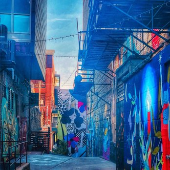 Black Cat Alley - Vibrant - Public Art Near Me - Milwaukee, Wisconsin