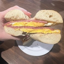 Egg and Cheese Sandwiches with Pork Roll