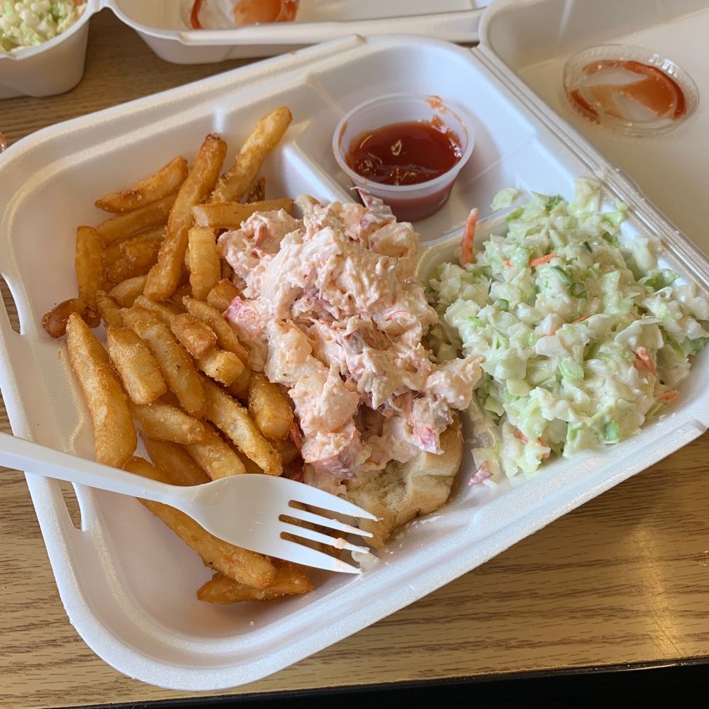 Drinkwater's Variety - Lobster roll platter - Convenience Stores Near Me - Lincoln, Maine