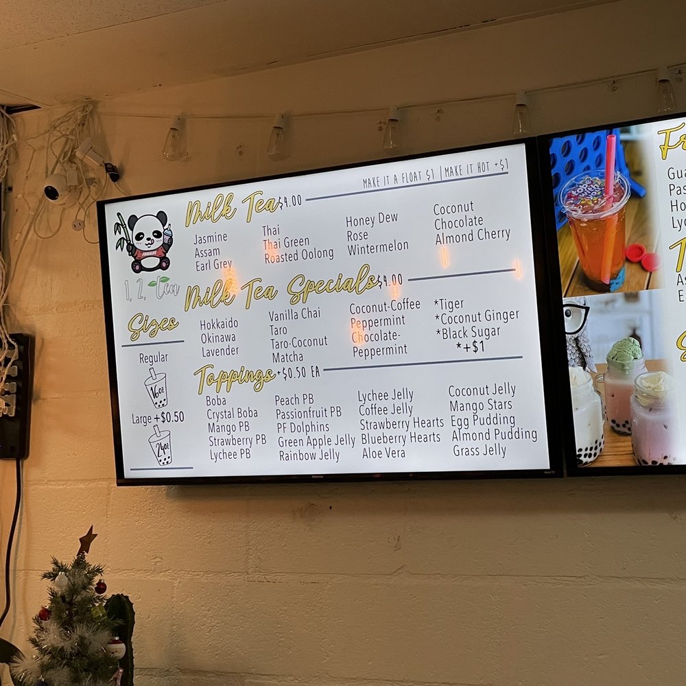 1, 2, Tea - Bubble Tea Near Me - Reno, Nevada 1, 2, Tea - Bubble Tea Near Me - Reno, Nevada
