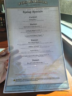 Menu photo 7 Fog Harbor Fish House San Francisco, CA Menu photo 7 Fog Harbor Fish House San Francisco, CA