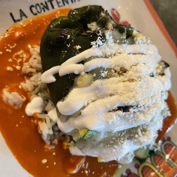 La Contenta Les - Chile Relleno y Succotash - Mexican Near Me - New York, New York