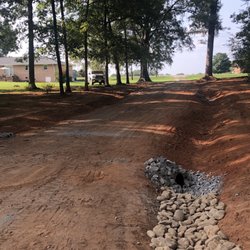 A1 Landworx - Day 4 before new driveway was laid