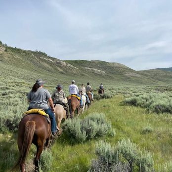 Goosewing Ranch - Ride out to Dew Place beautiful 4 hour ride. - Resorts Near Me - Kelly, Wyoming