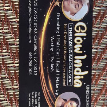 Glow India Threading Salon & Spa - Eyebrow Services Near Me - Carrollton, Texas Glow India Threading Salon & Spa - Eyebrow Services Near Me - Carrollton, Texas