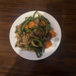 Green bean beef Green bean beef