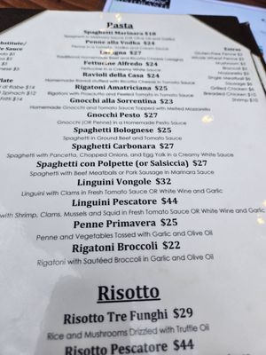 Menu photo 4 Amici Ristorante New York City, NY