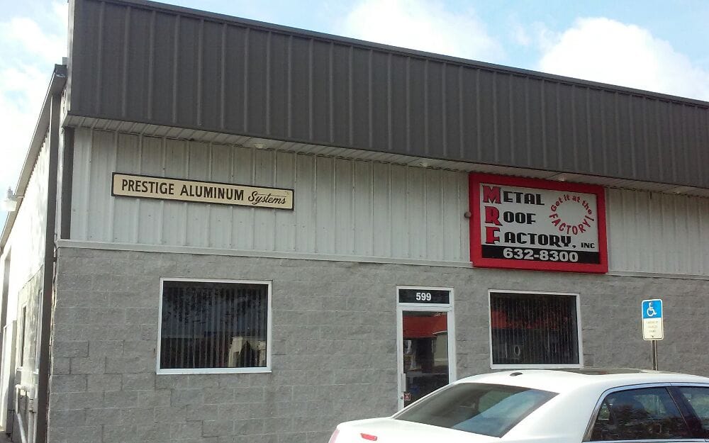 Slide of Metal Roof Factory