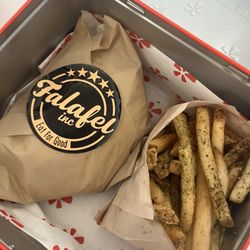Falafel Inc - FALAFEL SANDWICH and ZAATAR FRIES