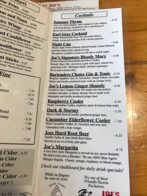 Menu photo 7 Joe's Friendly Tavern Empire, MI Menu photo 7 Joe's Friendly Tavern Empire, MI