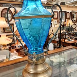 Higgins Chair Caning - Beverage Dispenser for sale in the antiques section.