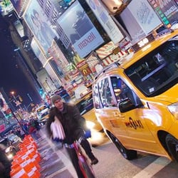 Gold and Green Taxi