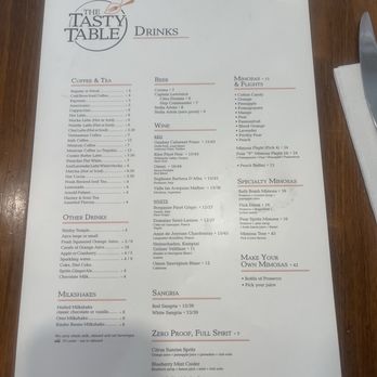 The Tasty Table - Menu - American Near Me - Ossining, New York The Tasty Table - Menu - American Near Me - Ossining, New York