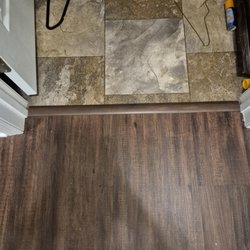 Do It Right Remodel - We installed new flooring in our customer's bathroom.