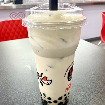 Kung Fu Tea - Large Winter melon Milk Green Tea with boba - Bubble Tea Near Me - Tulsa, Oklahoma