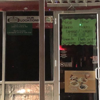 El Guero Canelo - Location CLOSED signs say to visit the other locations - Mexican Near Me - Tucson, Arizona El Guero Canelo - Location CLOSED signs say to visit the other locations - Mexican Near Me - Tucson, Arizona
