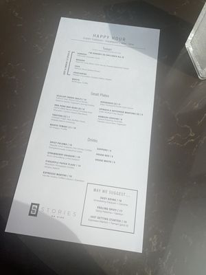 Menu photo 4 Stories on High Columbus, OH