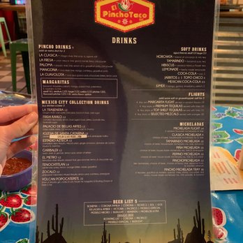 El PinchoTaco - Menu Pt. 1 - Tacos Near Me - Charleston, South Carolina El PinchoTaco - Menu Pt. 1 - Tacos Near Me - Charleston, South Carolina