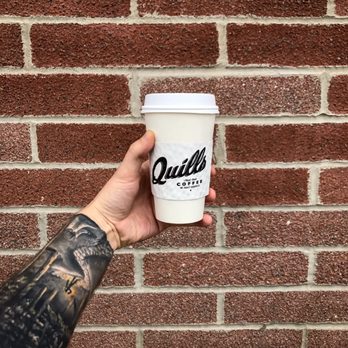 Quills Coffee - 16Oz drip with espresso - Coffee & Tea Near Me - Indianapolis, Indiana Quills Coffee - 16Oz drip with espresso - Coffee & Tea Near Me - Indianapolis, Indiana