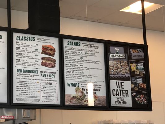 Menu photo 2 Mr. Pickle's Sandwich Shop Oakley, CA