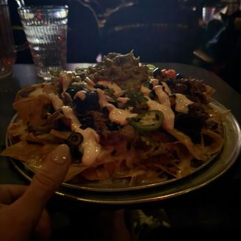 Bear Tooth Theatre Pub - Full Nachos - probably not the best choice during a dark movie - Bars Near Me - Anchorage, Alaska Bear Tooth Theatre Pub - Full Nachos - probably not the best choice during a dark movie - Bars Near Me - Anchorage, Alaska