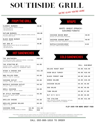 Menu photo 7 SouthSide Grill Cheshire, CT Menu photo 7 SouthSide Grill Cheshire, CT