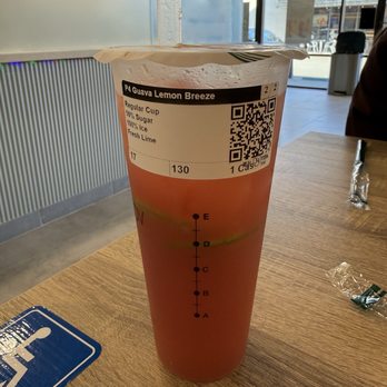 Junenov Tea - Iced guava lemon breeze - Bubble Tea Near Me - Pleasanton, California Junenov Tea - Iced guava lemon breeze - Bubble Tea Near Me - Pleasanton, California