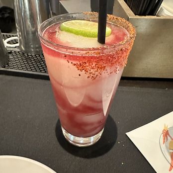 Mi Dia From Scratch - Sangria Margarita Swirl with Tajín on the Rim - Mexican Near Me - Plano, Texas