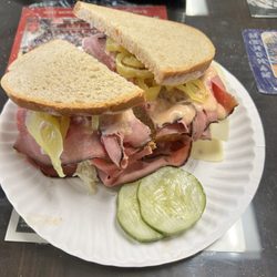 Sub Pub - Roast Beef Sloppy Joe Sandwich