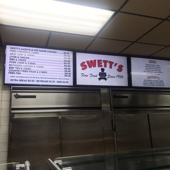 Swett's Restaurant - Menu - Soul Food Near Me - Nashville, Tennessee