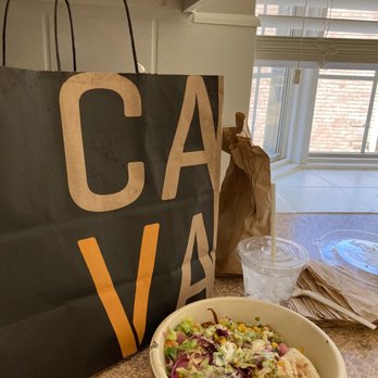CAVA - Greens and grains bowl - Mediterranean Near Me - Flower Mound, Texas CAVA - Greens and grains bowl - Mediterranean Near Me - Flower Mound, Texas