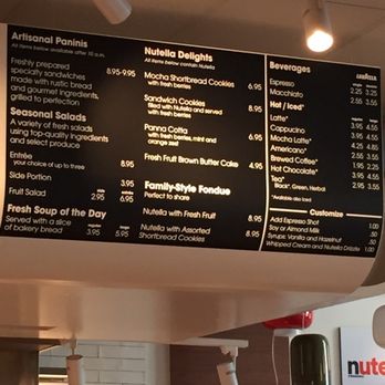 Nutella Cafe - Desserts Near Me - Chicago, Illinois