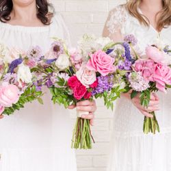 The Floral Cottage Florist - The Floral Cottage specializes in weddings + events. Check out the different bouquet sizes offered in our Sarah Collection.