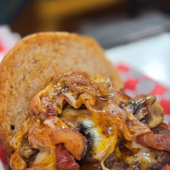 50's Burgers - Burger with bacon - Burgers Near Me - Burnaby, British Columbia 50's Burgers - Burger with bacon - Burgers Near Me - Burnaby, British Columbia