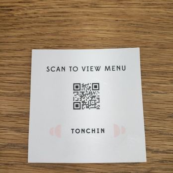 Tonchin - QR Code for menu - Ramen Near Me - New York, New York Tonchin - QR Code for menu - Ramen Near Me - New York, New York