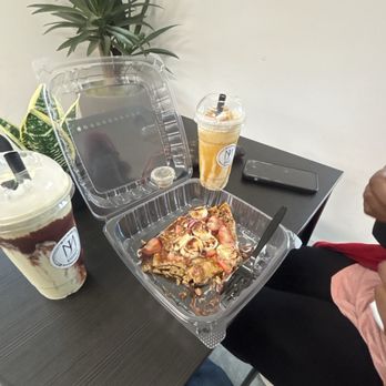 MJ Nutrition  - Mint chocolate smoothie Cinnamon crunch smoothie Crepes - Juice Bars & Smoothies Near Me - Manor, Texas