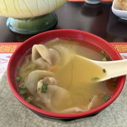 Wonton soup Wonton soup