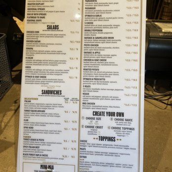 SPIN! Pizza - The menu - Pizza Near Me - Richardson, Texas SPIN! Pizza - The menu - Pizza Near Me - Richardson, Texas