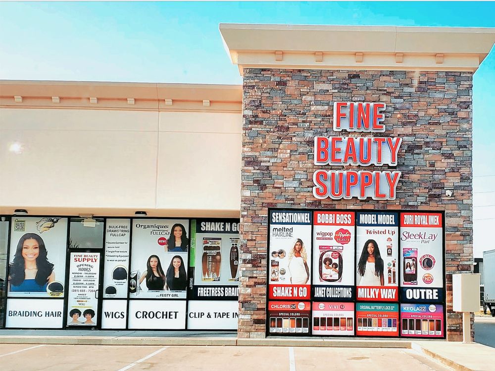 Fine Beauty Supply Store Logo