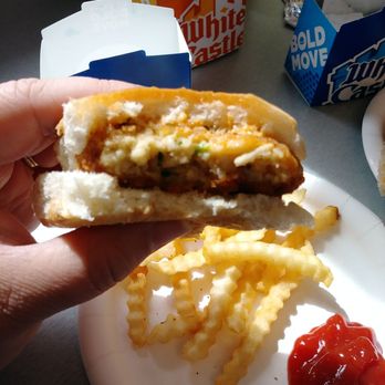 White Castle - Crab cake! Yum! - Fast Food Near Me - Nashville, Tennessee White Castle - Crab cake! Yum! - Fast Food Near Me - Nashville, Tennessee